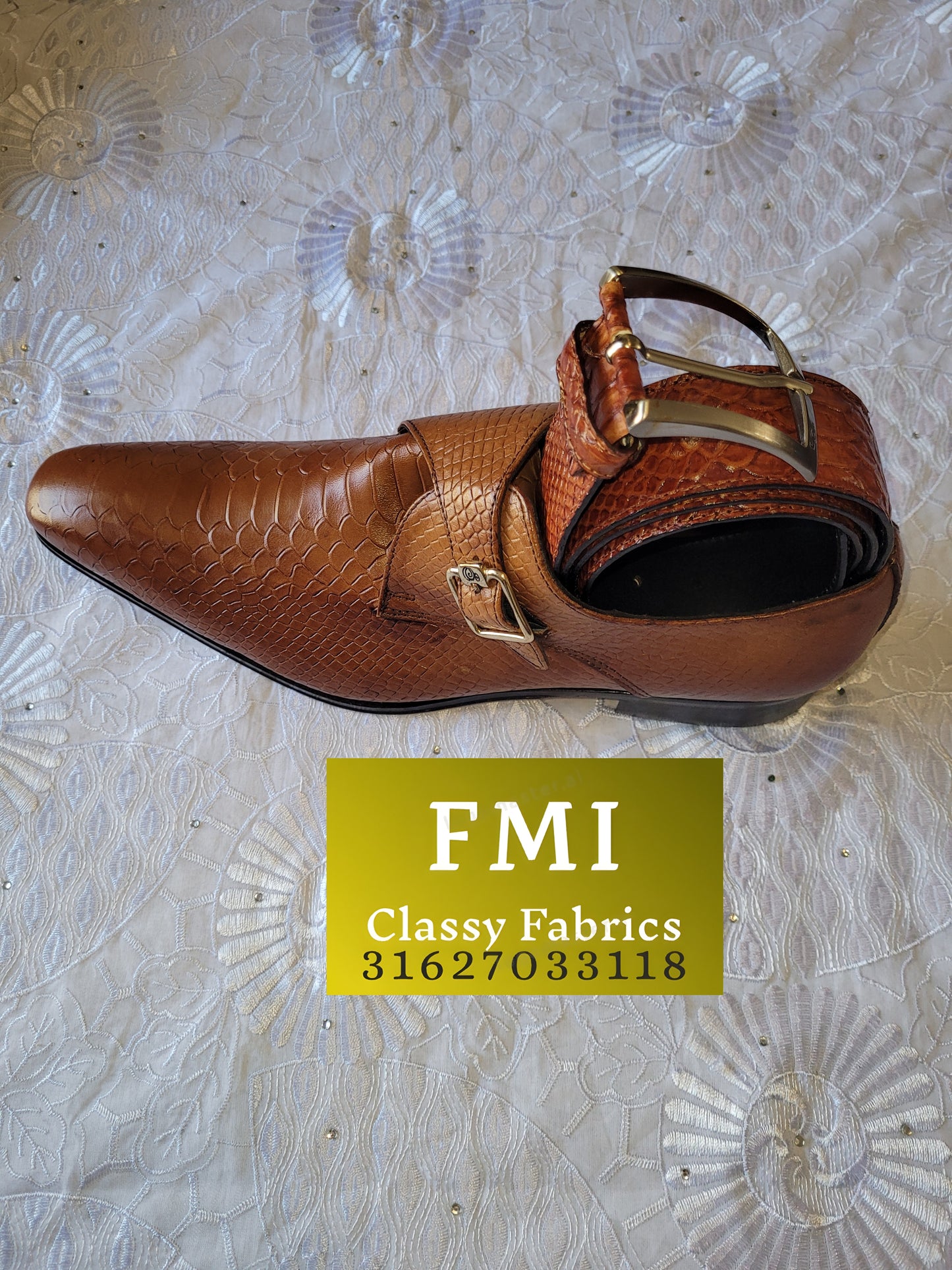 High Quality Italian Crocodile Shoes for Men (Real Leather)
