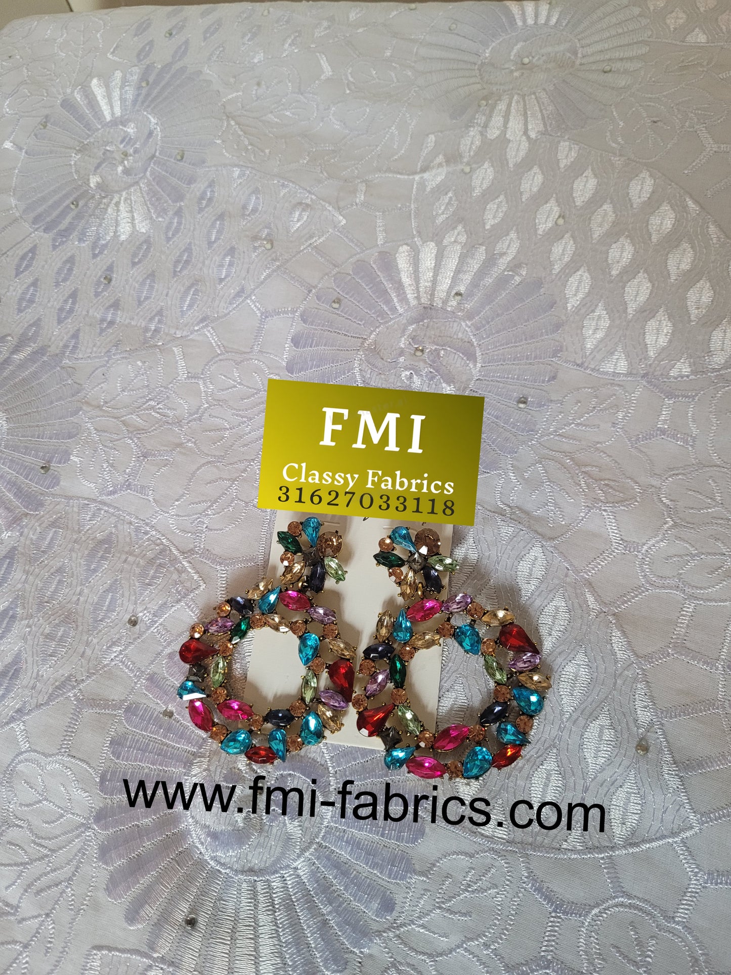 Rhinestone Earrings for Ladies