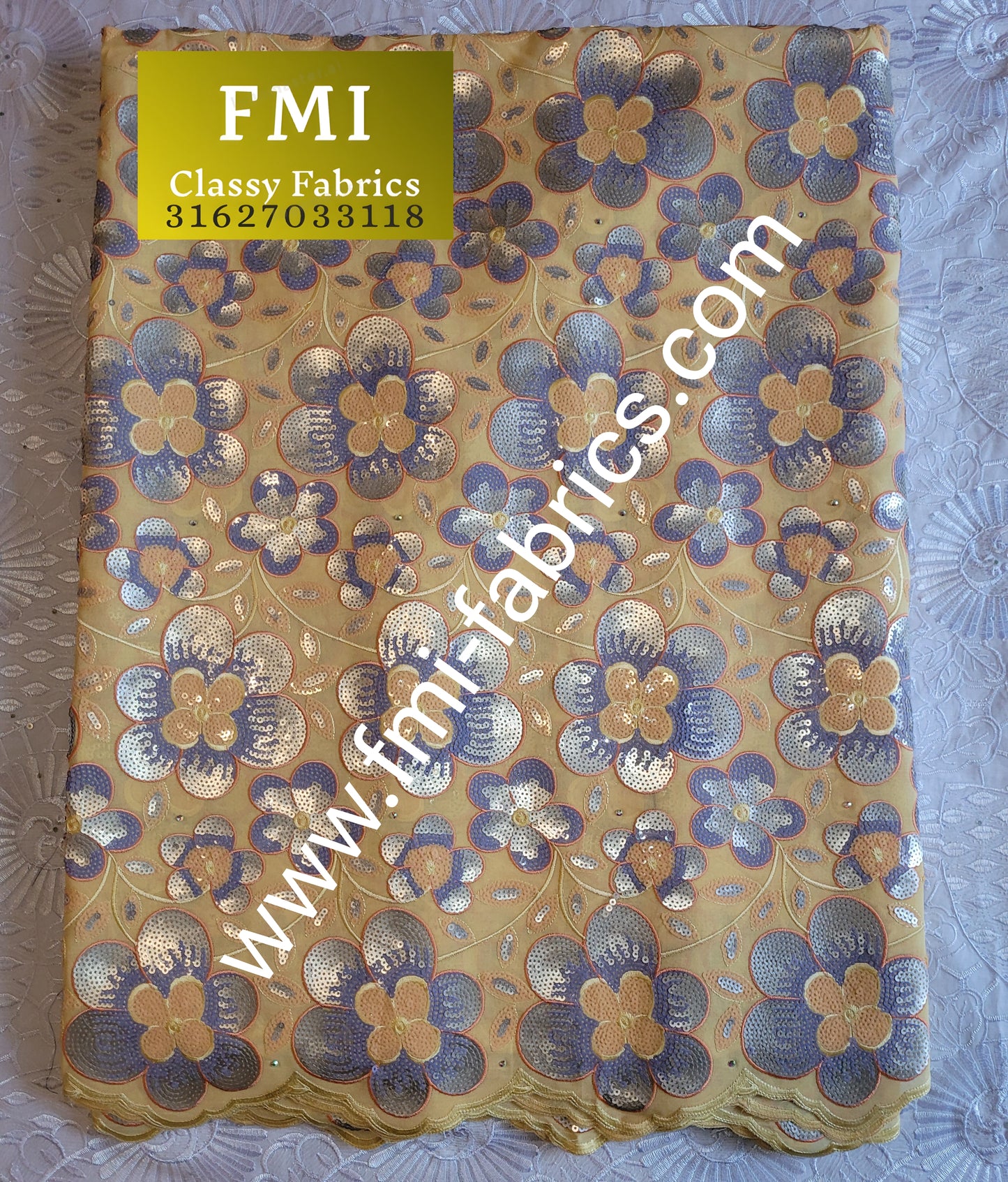 New Arrival Luxury Sequins Swissvoile Lace (Made in Switzerland 🇨ðŸ‡)
