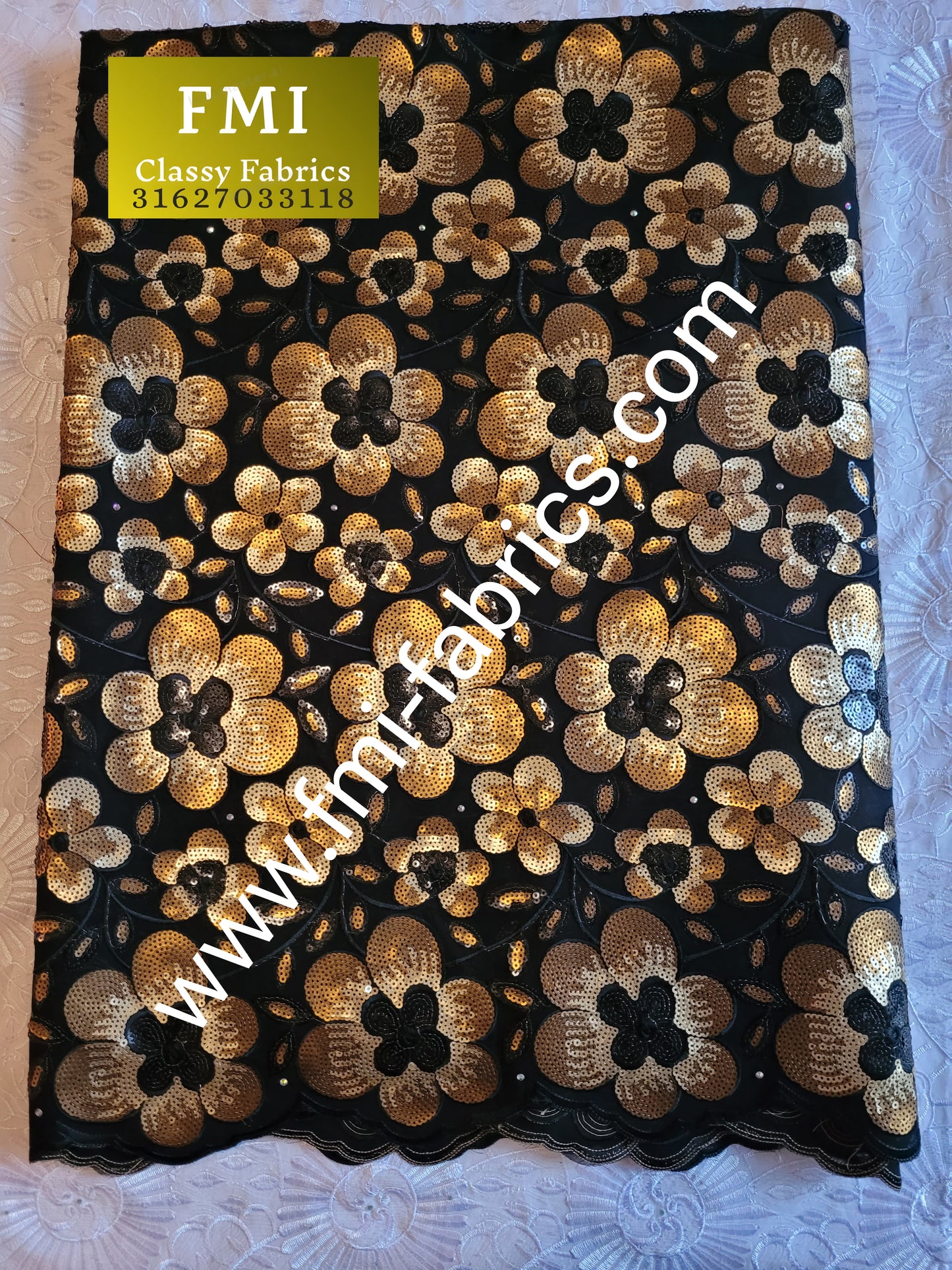 New Arrival Luxury Sequins Swissvoile Lace (Made in Switzerland 🇨ðŸ‡)