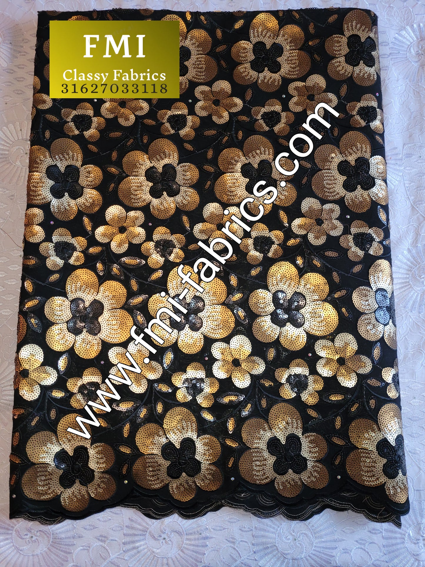 New Arrival Luxury Sequins Swissvoile Lace (Made in Switzerland 🇨ðŸ‡)
