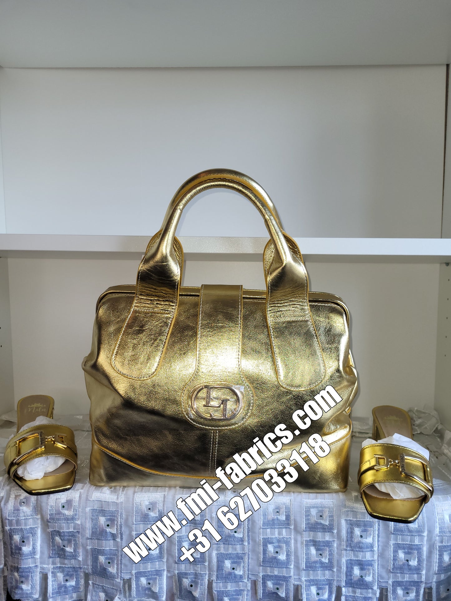 Luxury Italian Designer Big Handbag (Real Leather)
