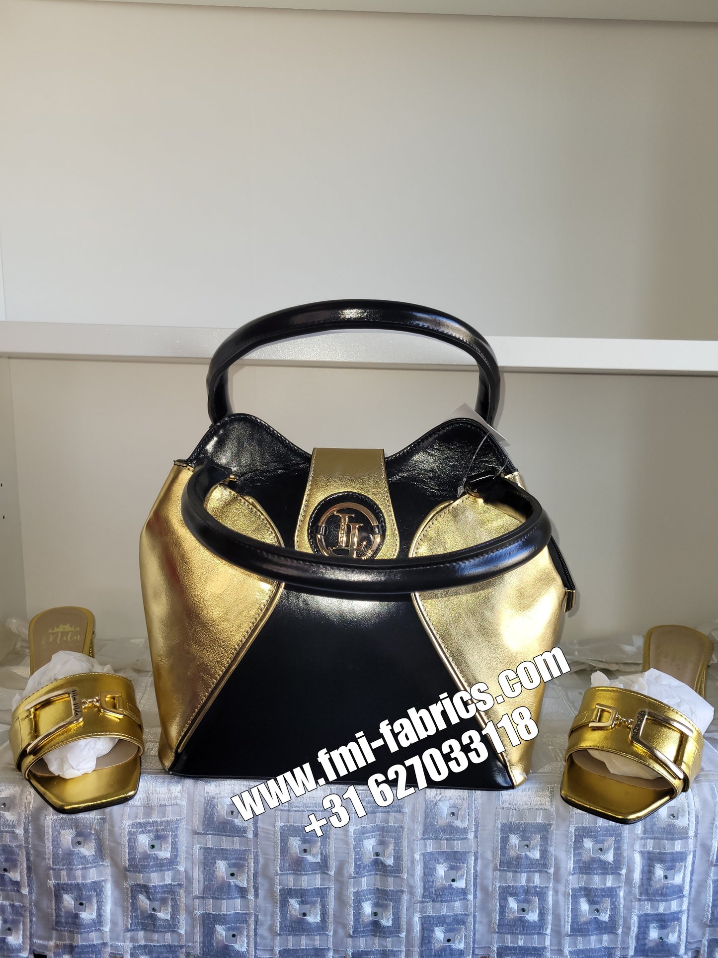 Luxury Italian Designer Big Handbag (Real Leather)