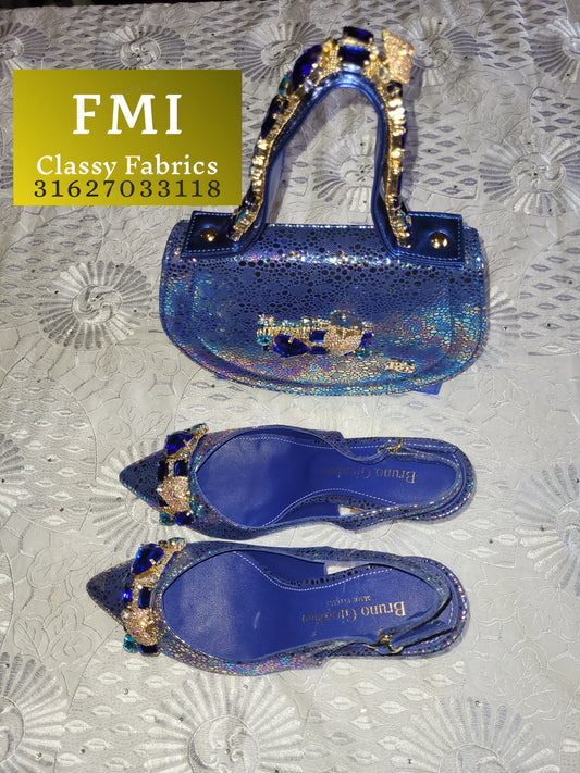 High Quality Italian Designer Shoes & Bag set