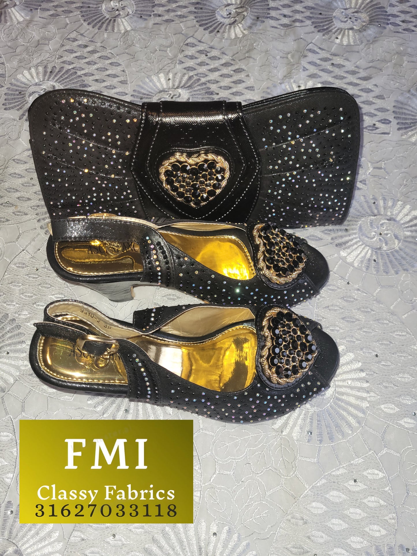 Designer Shoes & Bag set