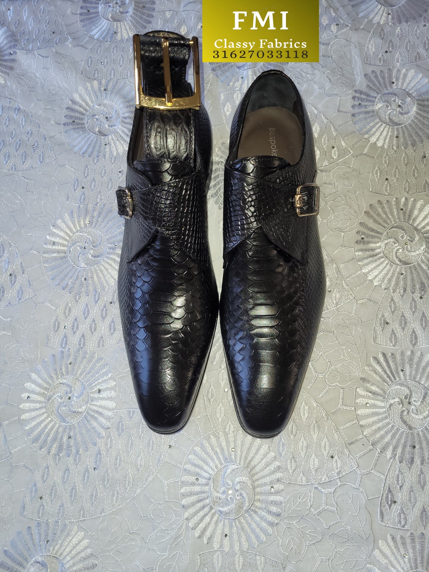 High Quality Italian Crocodile Shoes for Men (Real Leather)