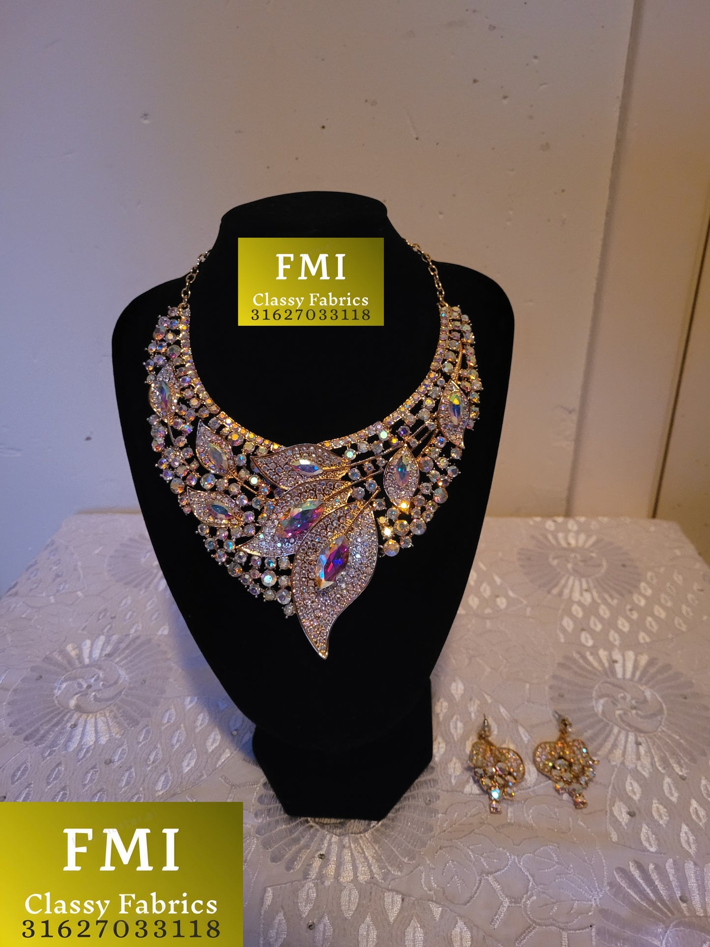 Luxury Crystal Jewelry Set