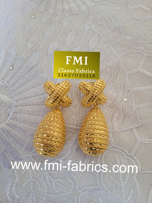 Golden Drop Earrings for Women