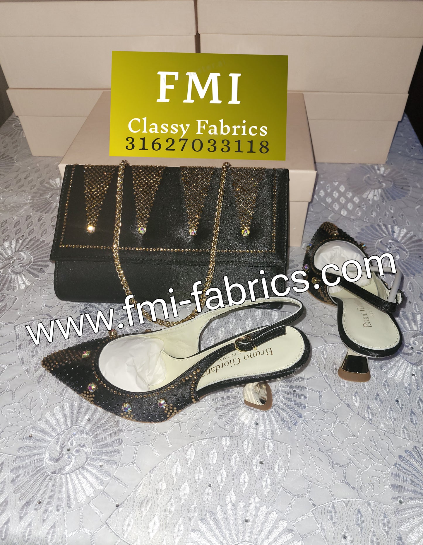 Luxury Italian Designer Shoes and Bag Set (Made in Italy 🇮🇹)