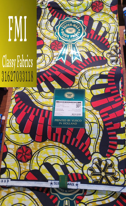 Latest Luxury Original Hollandaise Wax (made in Holland🇳🇱 by Vlisco)