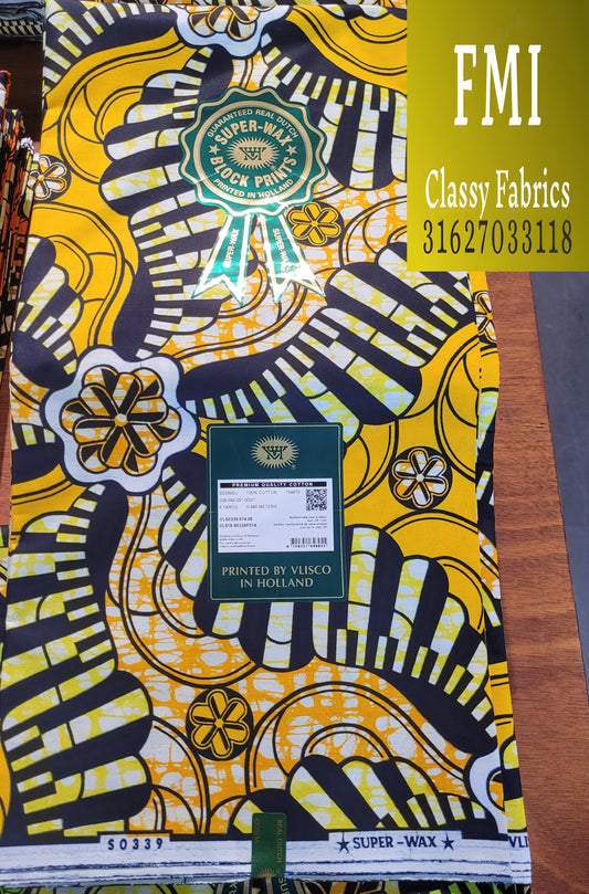 Latest Luxury Original Hollandaise Wax (made in Holland🇳🇱 by Vlisco)
