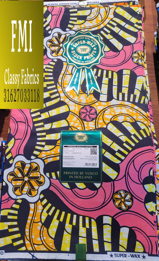 Latest Luxury Original Hollandaise Wax (made in Holland🇳🇱 by Vlisco)