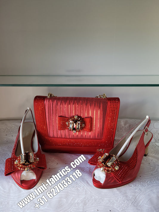 NEW ARRIVAL Luxury Italian Designer Shoes and Bag Set (Made in Italy 🇮🇹)