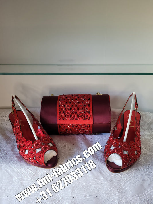 NEW ARRIVAL Luxury Italian Designer Shoes and Bag Set (Made in Italy 🇮🇹)