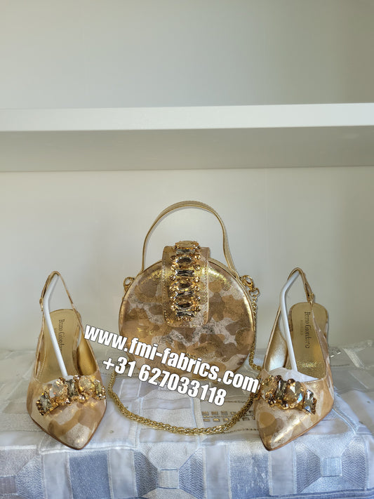 NEW ARRIVAL Luxury Italian Designer Shoes and Bag Set (Made in Italy 🇮🇹)