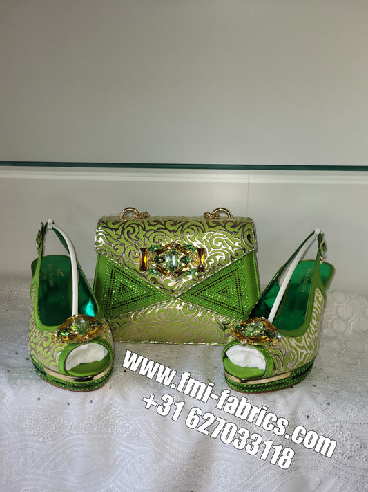 NEW ARRIVAL Luxury Italian Designer Shoes and Bag Set (Made in Italy 🇮🇹)